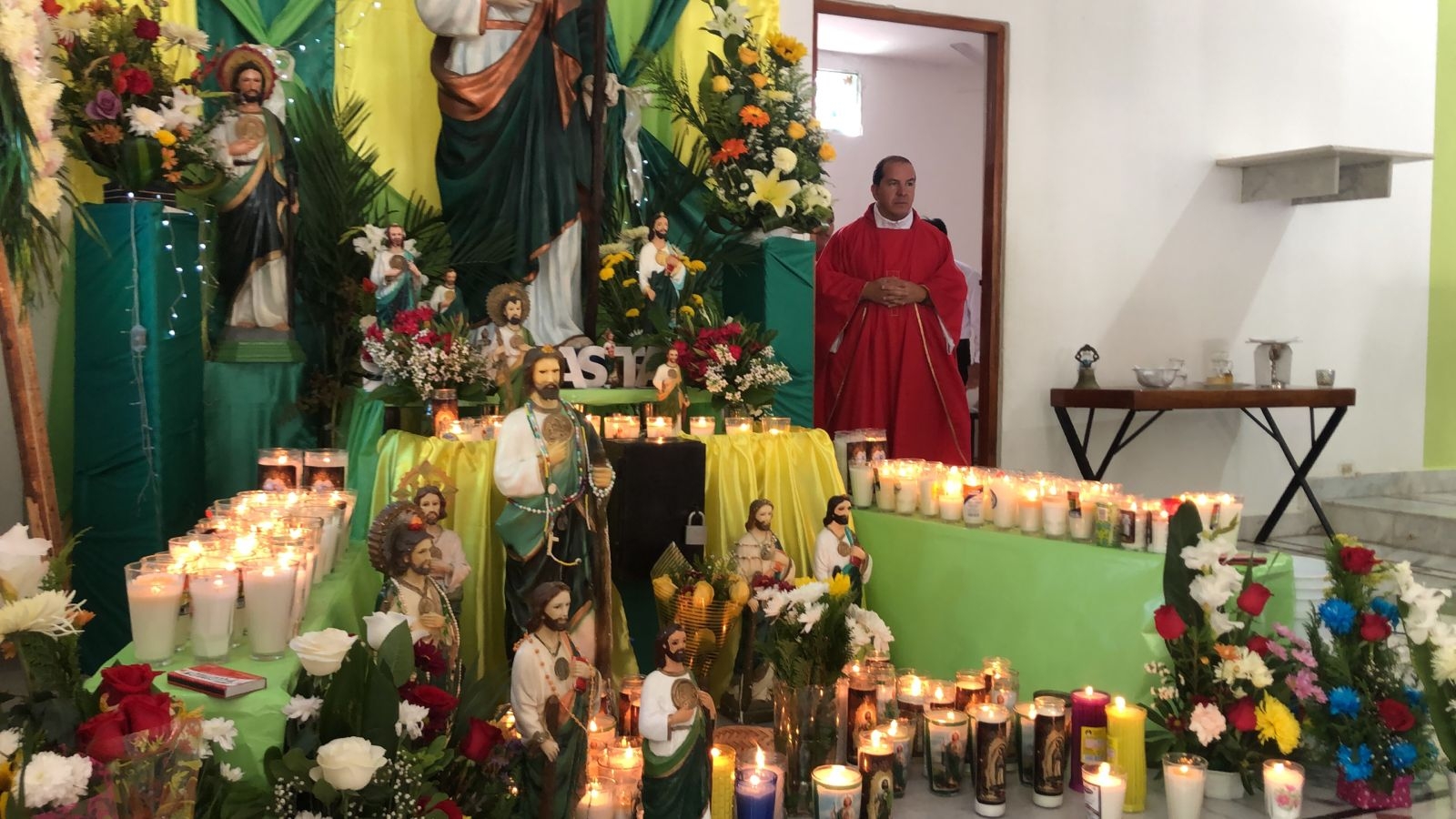 Cancunenses celebran el Día de San Judas Tadeo con devoción: EN VIVO