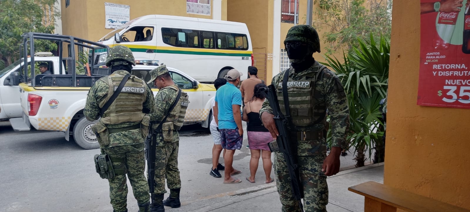 Intentan linchar al conductor de una combi en la región 249 de Cancún