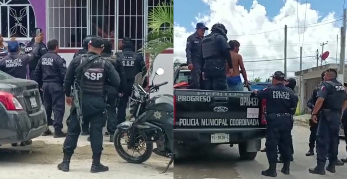 El hombre fue detenido y trasladado a la cárcel municipal