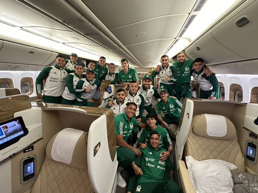 El Tri partió a España para preparar lo último antes de la Copa del Mundo