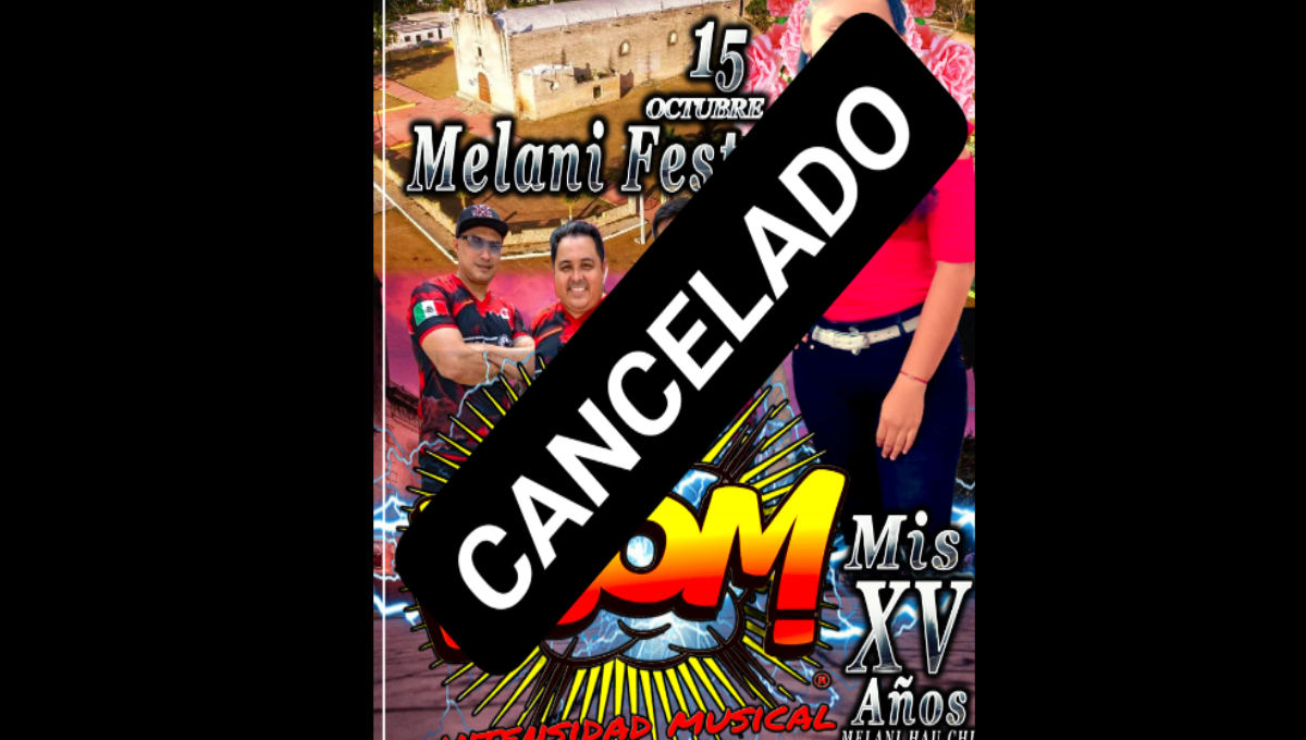 Melani Fest: ¿Se suspende la fiesta de la Rubí yucateca? Esto es lo que sabemos