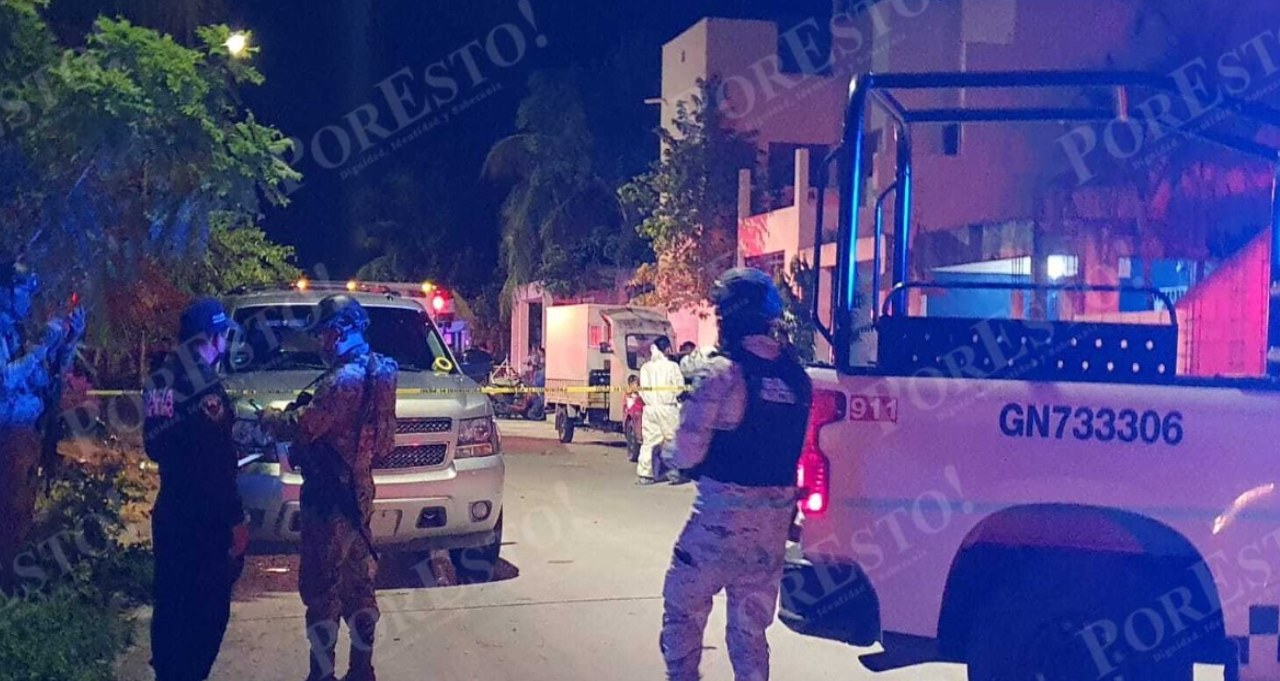 Hombres armados ejecutan a joven afuera de su casa en Cozumel