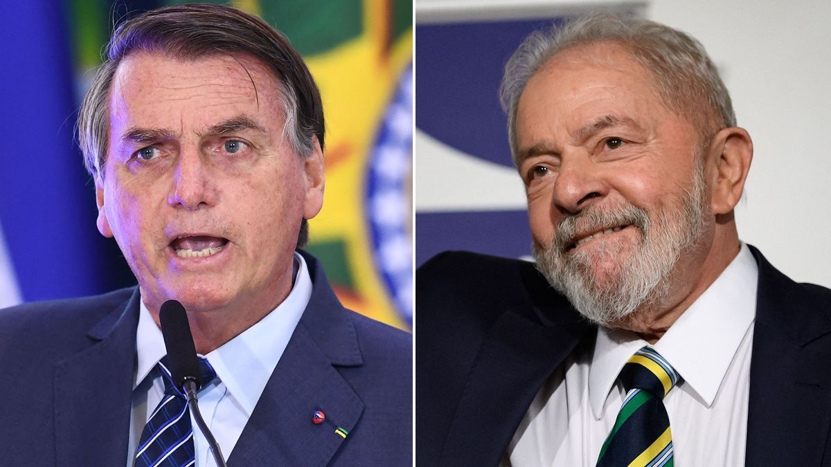 Lula tiene 49 % de intención de voto contra 44 % de Bolsonaro, según sondeo