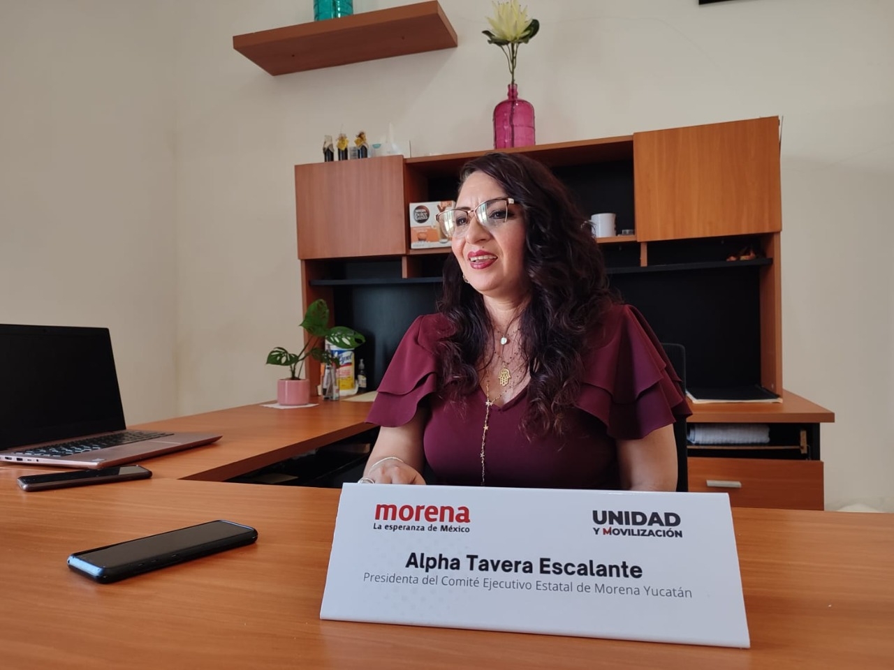 Morena arrebatará al PAN la gubernatura de Yucatán en 2024, asegura Alpha Tavera