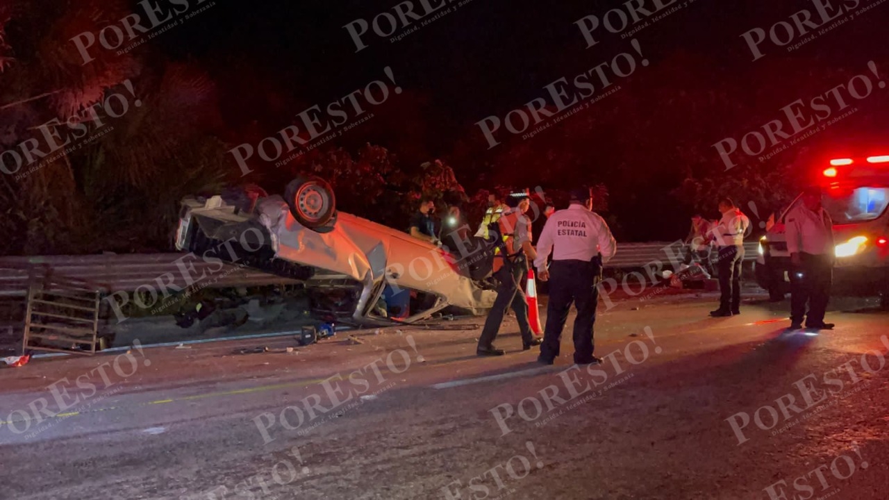 El causante del accidente huyó del lugar