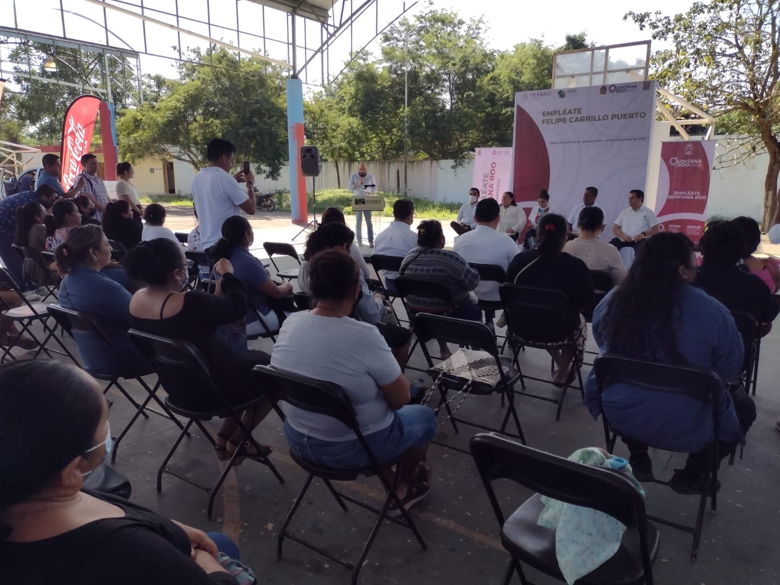 Inicia Feria del Empleo en Felipe Carrillo Puerto