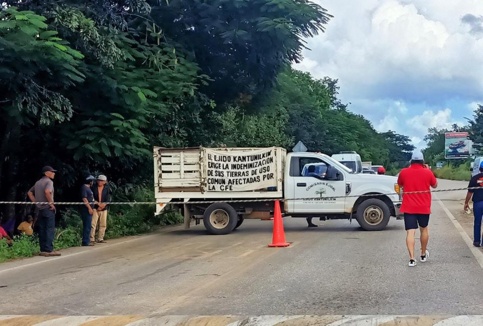 Ejidatarios de Kantunilkín esperan solucionar el conflicto con la CFE en Cancún