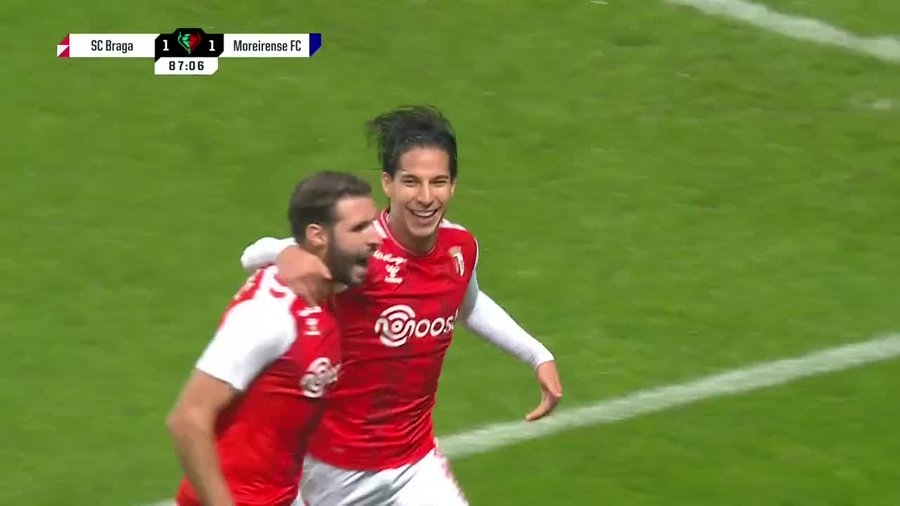 Diego Lainez anota golazo con el Braga y alza la mano para Qatar 2022: VIDEO