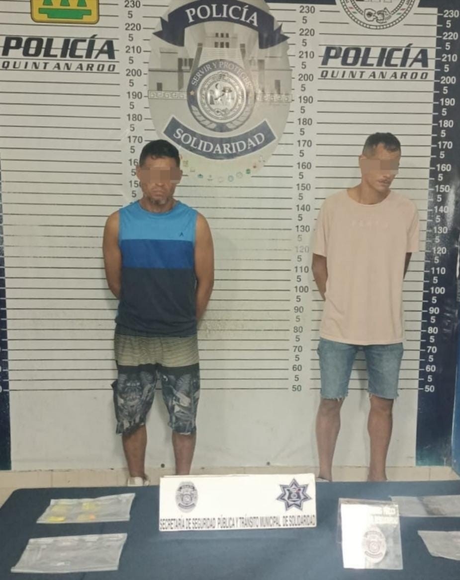 Detienen a tres narcomenudistas en diferentes operativos en Playa del Carmen