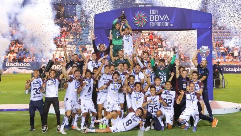 Atlante se alzan con la corona al vencer al Celaya 3-1 en el partido de vuelta de la Final de la Liga Expansión.