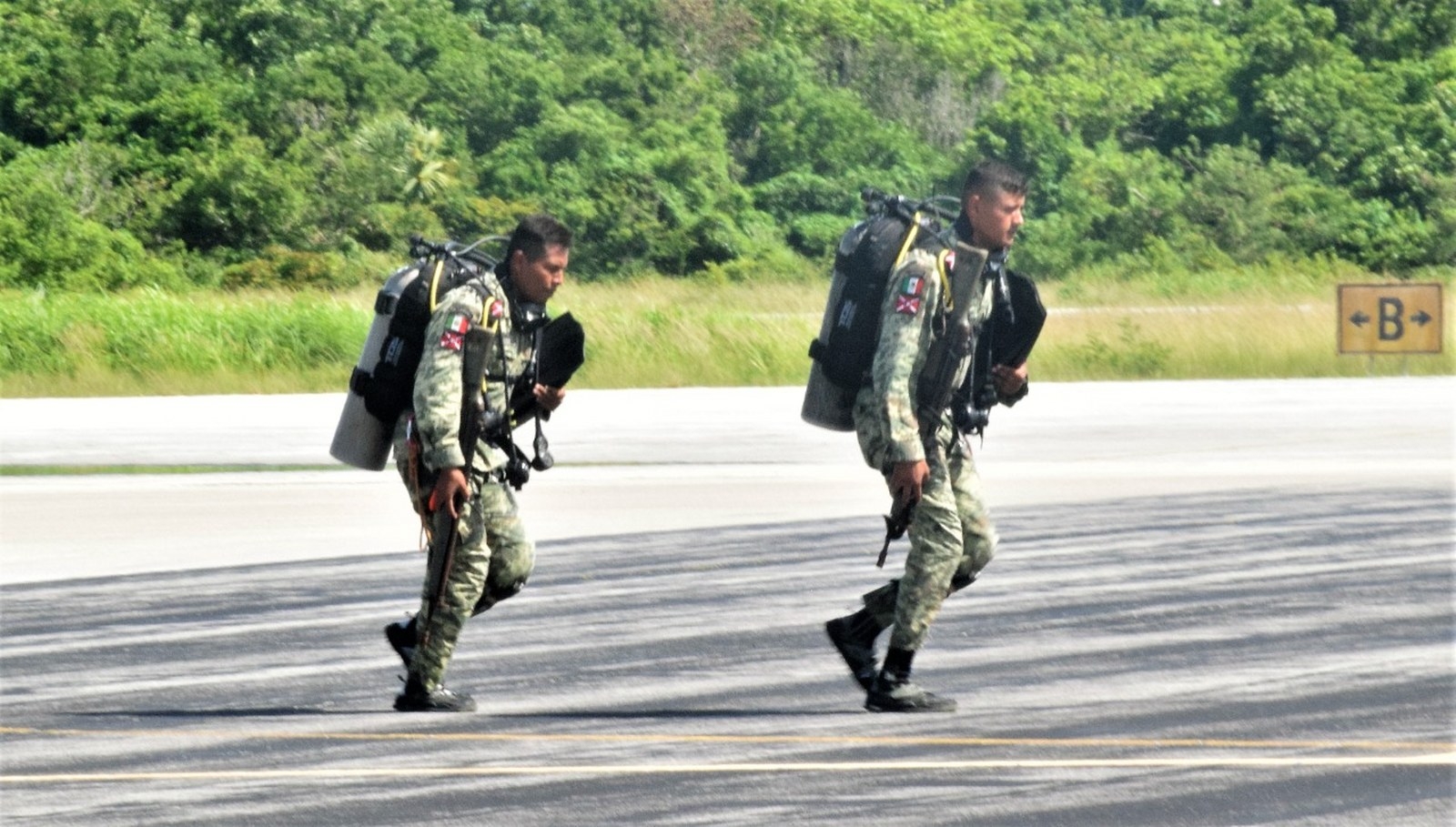 Sedena instala Subcentro de Adiestramiento de Buceo en la Quinta Maya en Cozumel