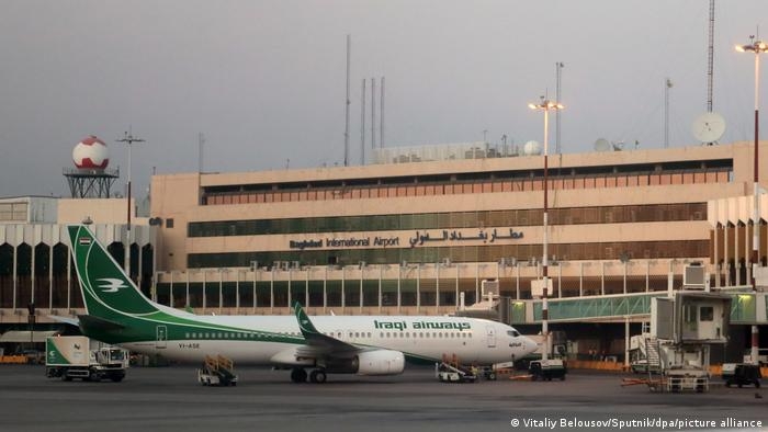 El incendio fue en el Aeropuerto Internacional de Bagdad