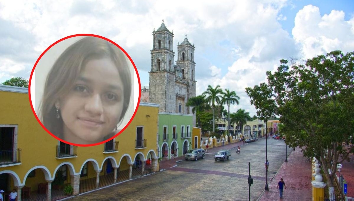 Al momento de su desaparición vestía un vestido azul y tenis color rosa