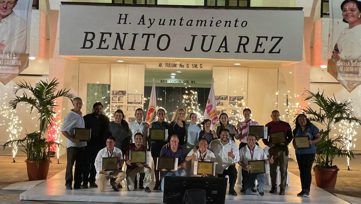 Entregan Premio Municipal al Mérito Deportivo 2022 a atletas de Cancún