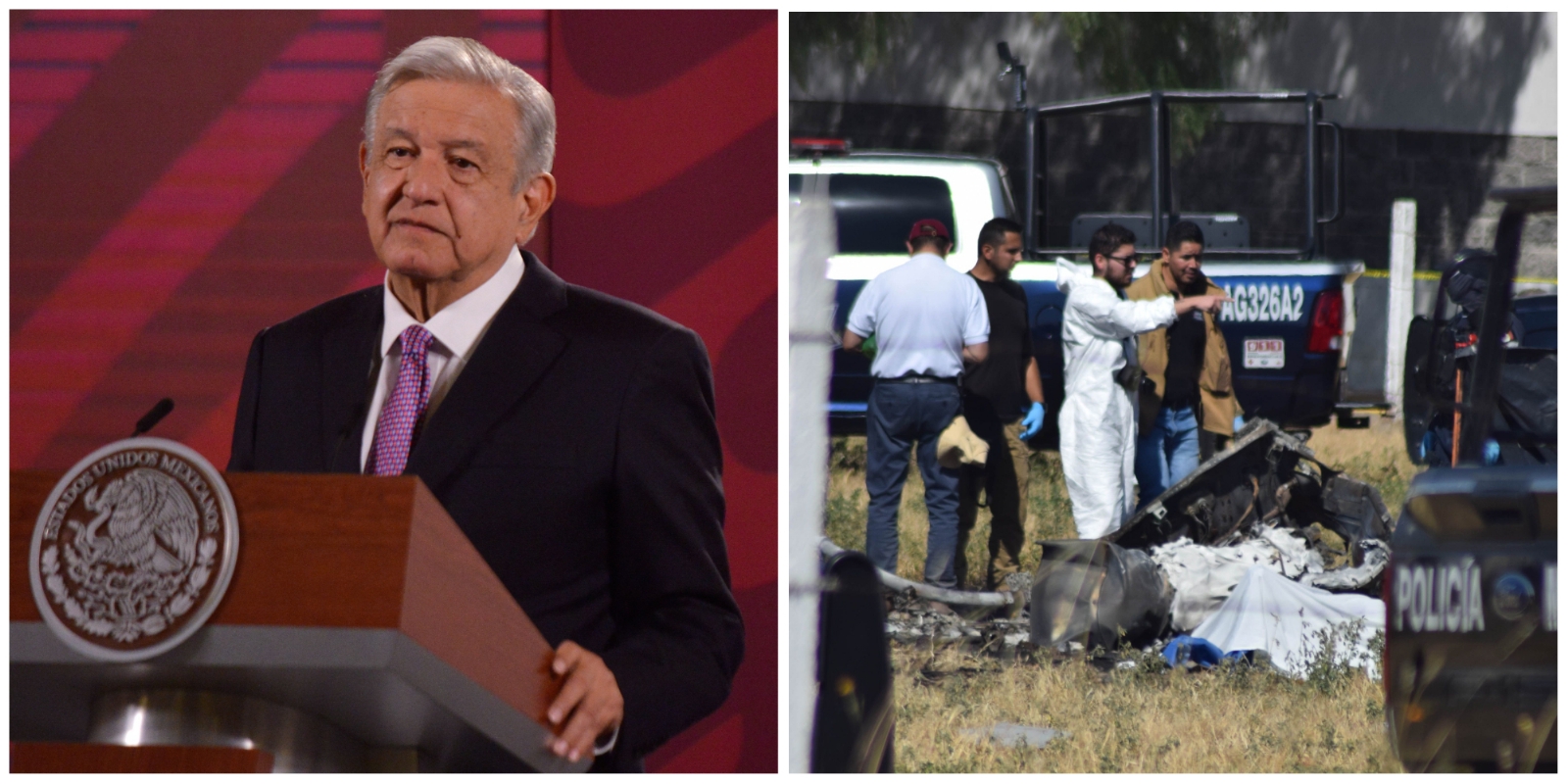 FGR atraerá investigación de caída de helicóptero en Aguascalientes: AMLO