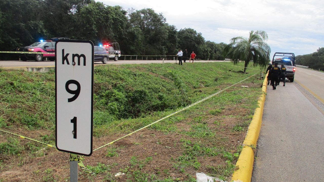 El hallazgo ocurrió la tarde de hoy 2 de noviembre cerca de Becal en Campeche