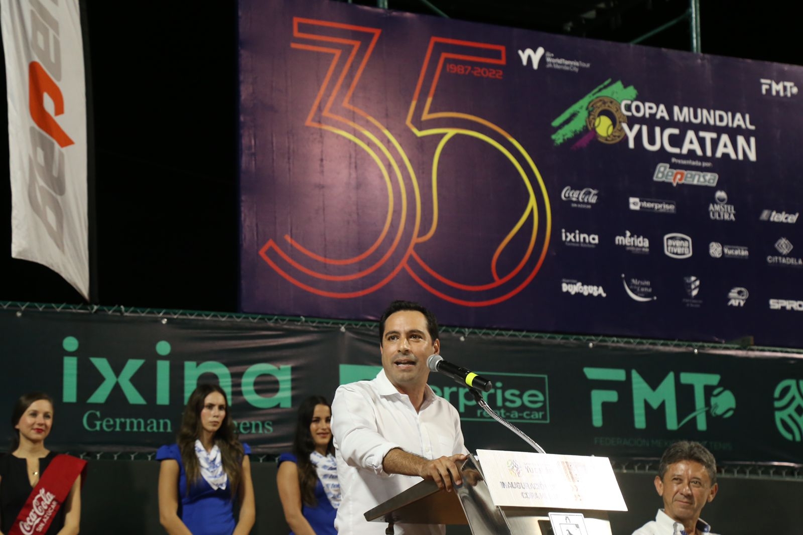 Es la edición número 35 de esta Copa Mundial Yucatán de Tenis