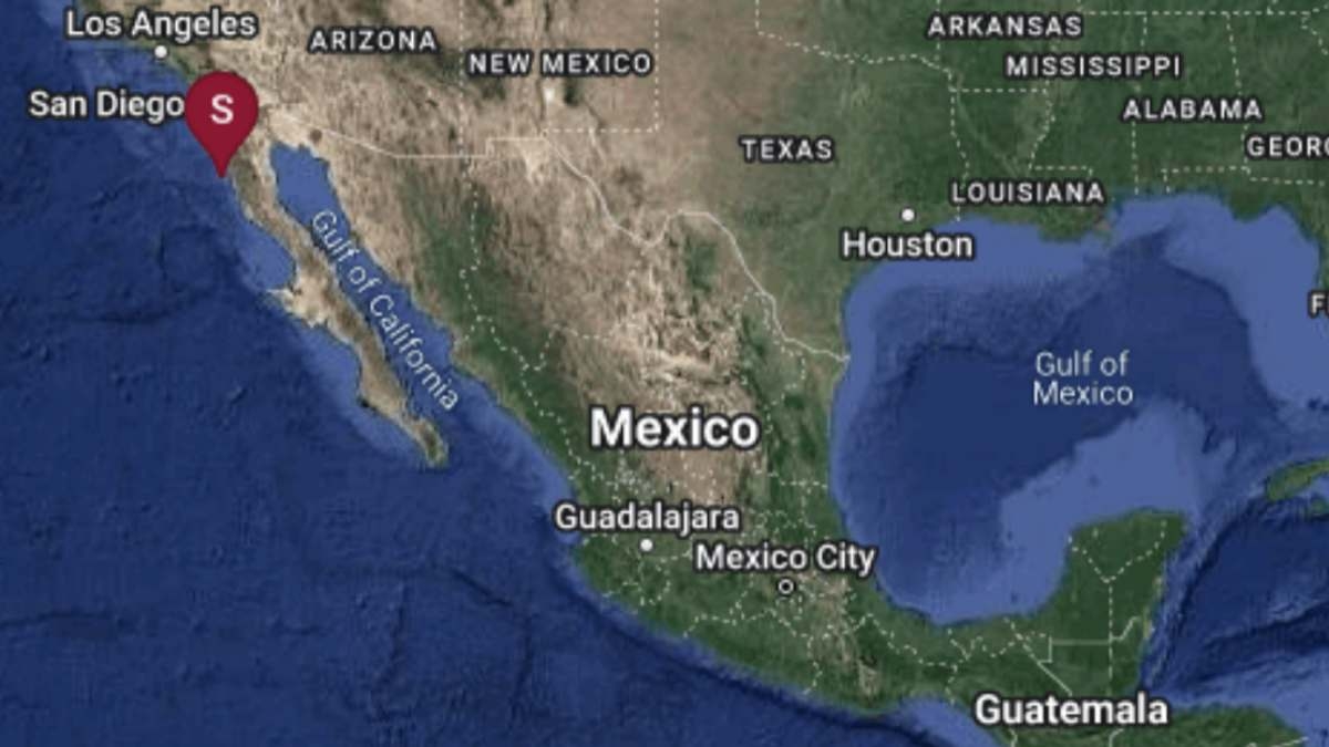 Se registra sismo de magnitud 6.2 en Baja California