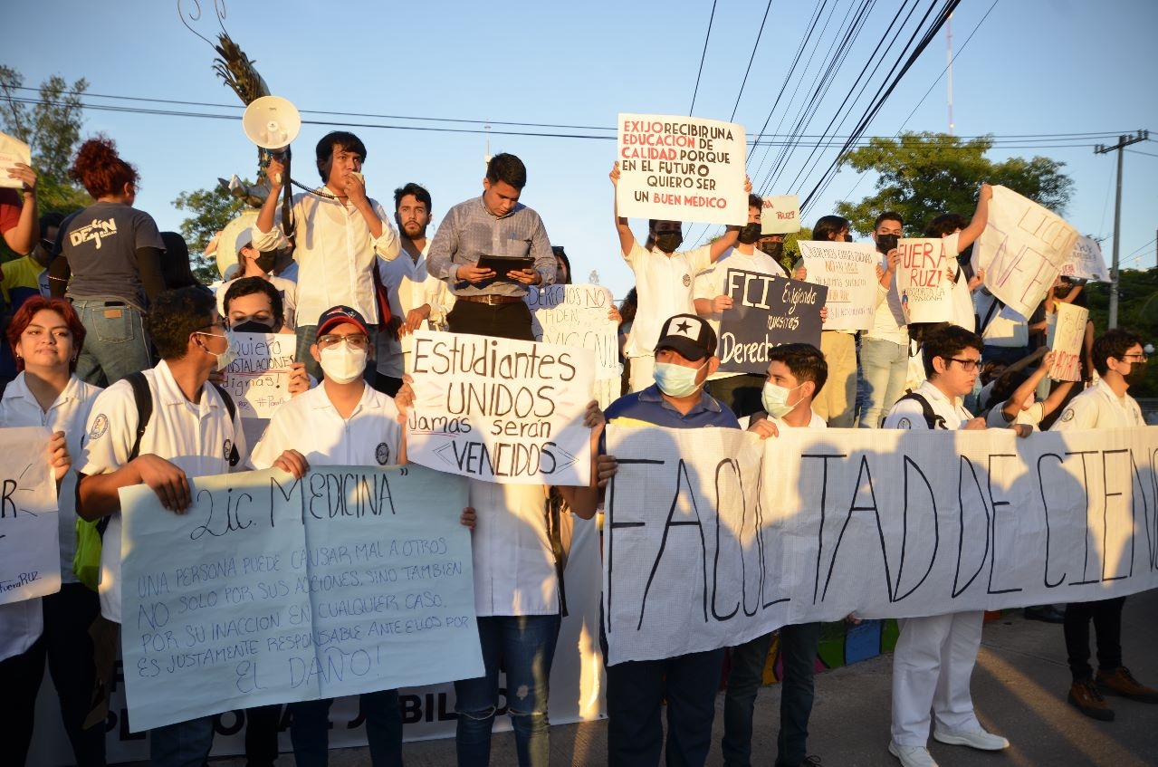 Las protestas de la Unacar duraron casi tres semanas