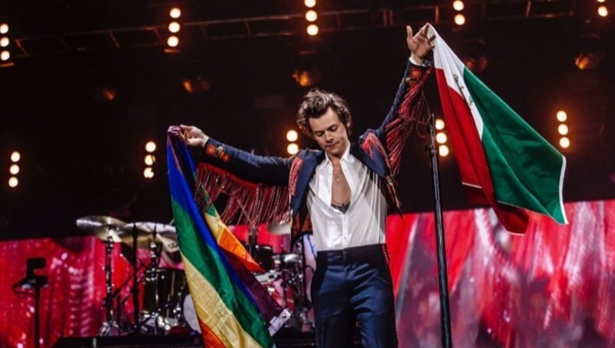 Harry Styles está en México y así lo captaron caminando por las calles de la CDMX