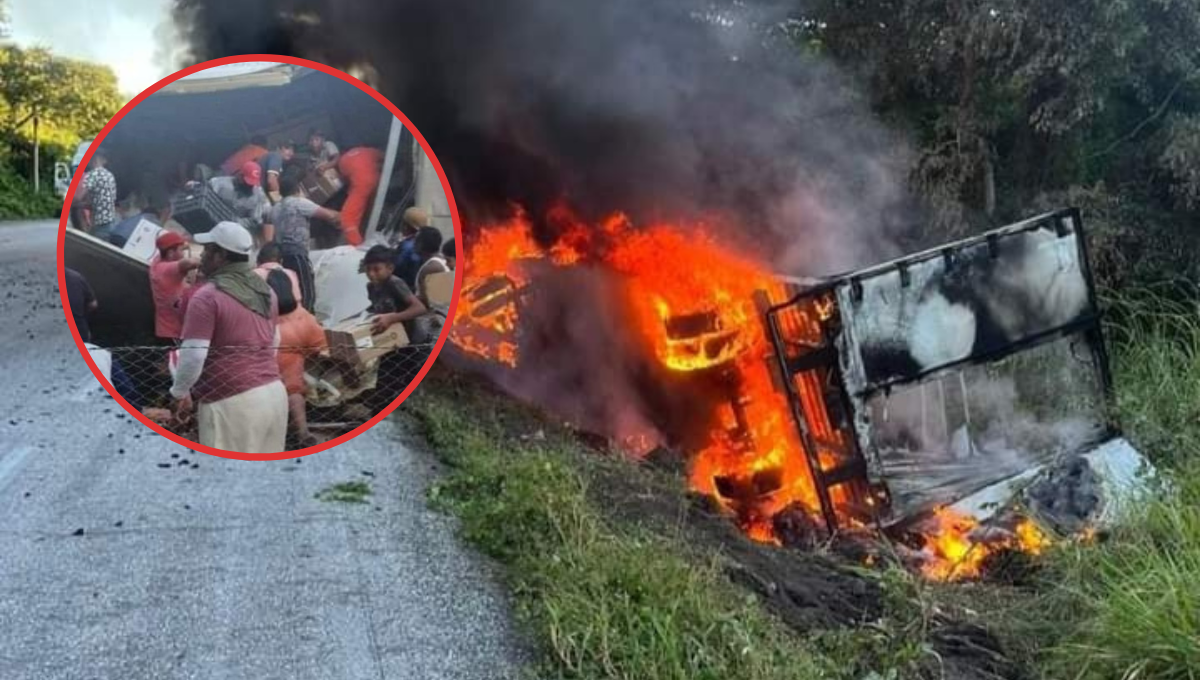 El hecho ocurrió en el kilómetro 90 de la carretera 180 de Sabancuy a Champotón