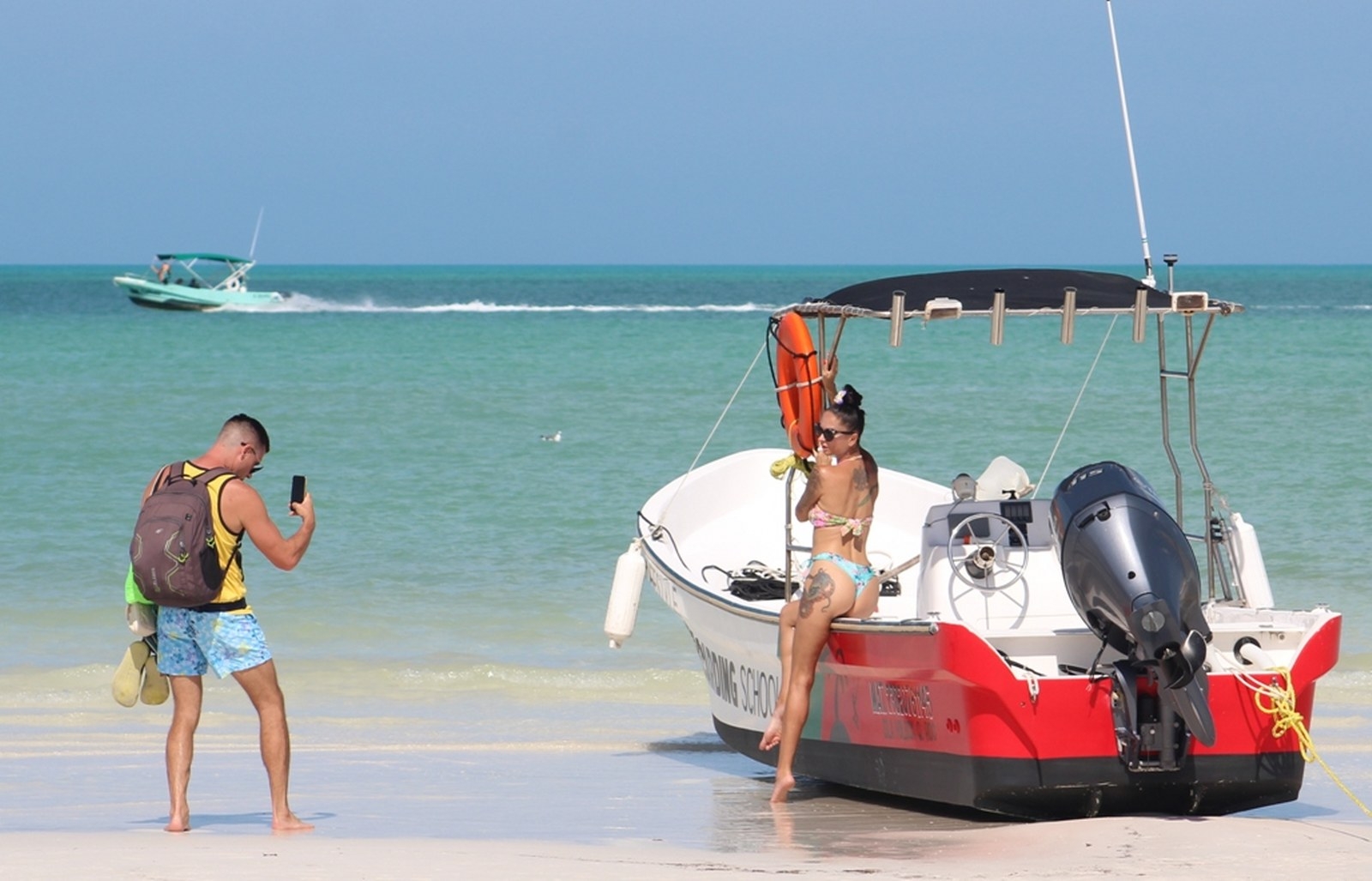 Aumenta el flujo de turismo náutico en Holbox