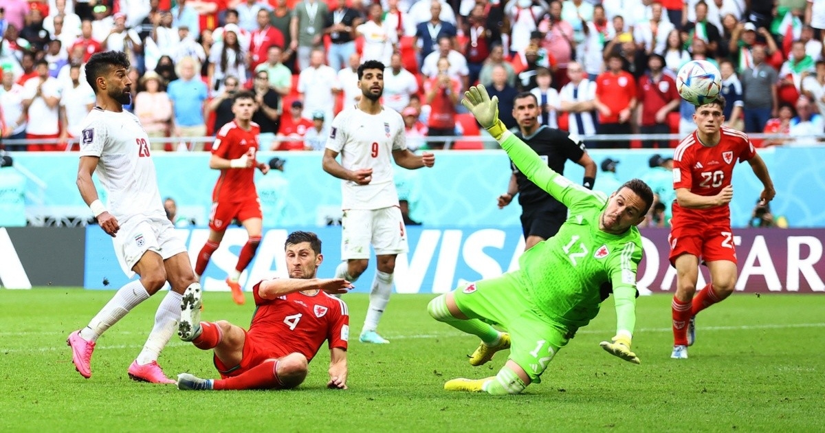 Irán vence a Gales en la jornada 2 de la Fase de Grupos de Qatar 2022