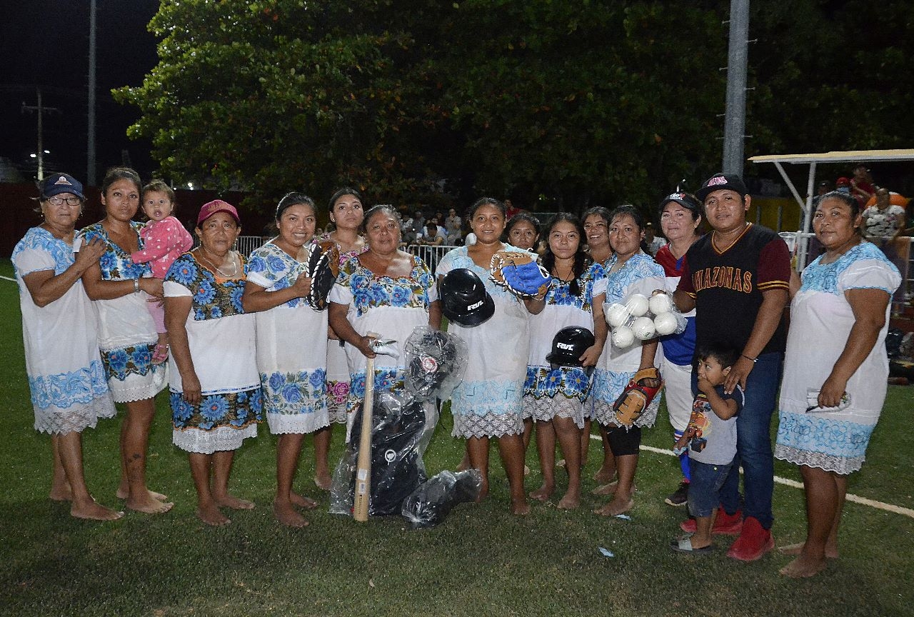 Amazonas de Yaxhunah empatan en reñido juego amistoso en Ciudad del Carmen