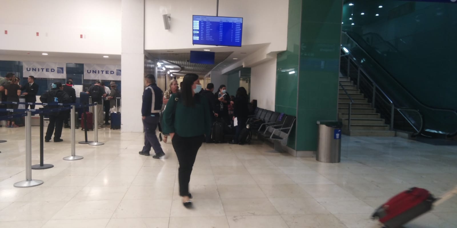 Aeropuerto de Mérida registra 33 operaciones este sábado