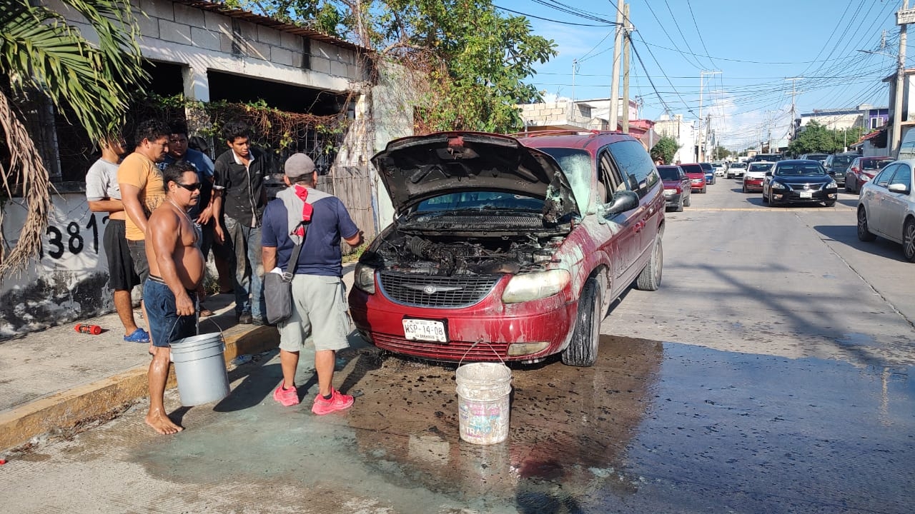 Solamente se registraron daños materiales