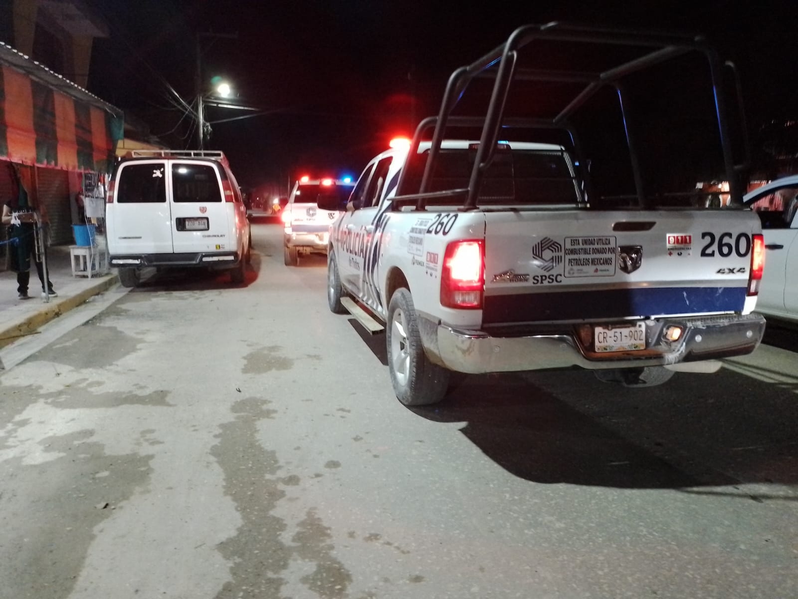 Hombre causa movilización en el Centro de Escárcega, Campeche