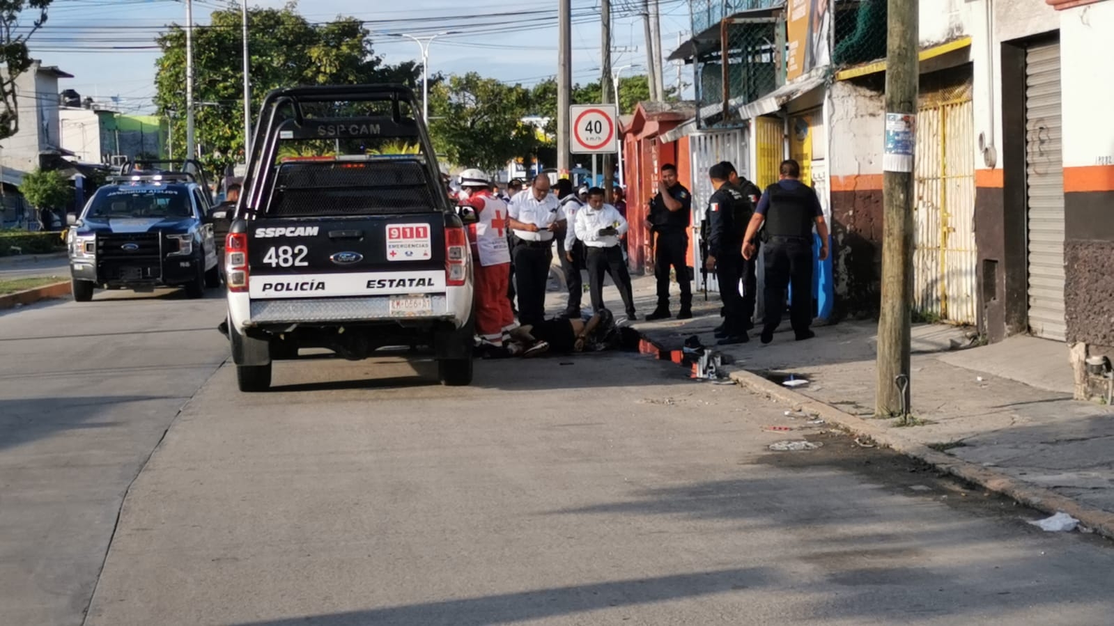 Policía que recibió un balazo en la cabeza en Ciudad del Carmen sigue vivo y estable