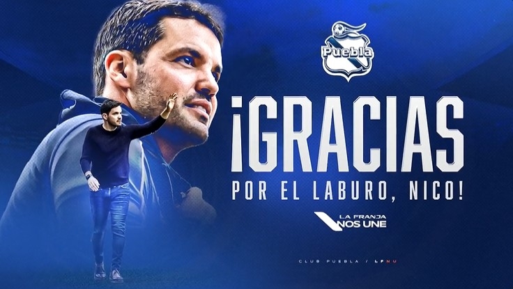 Puebla anuncia la salida de Nicolás Larcamón: ¿Se va a Tigres?