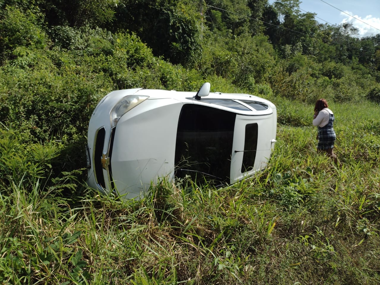 No se presentaron heridos en el primer incidente vial