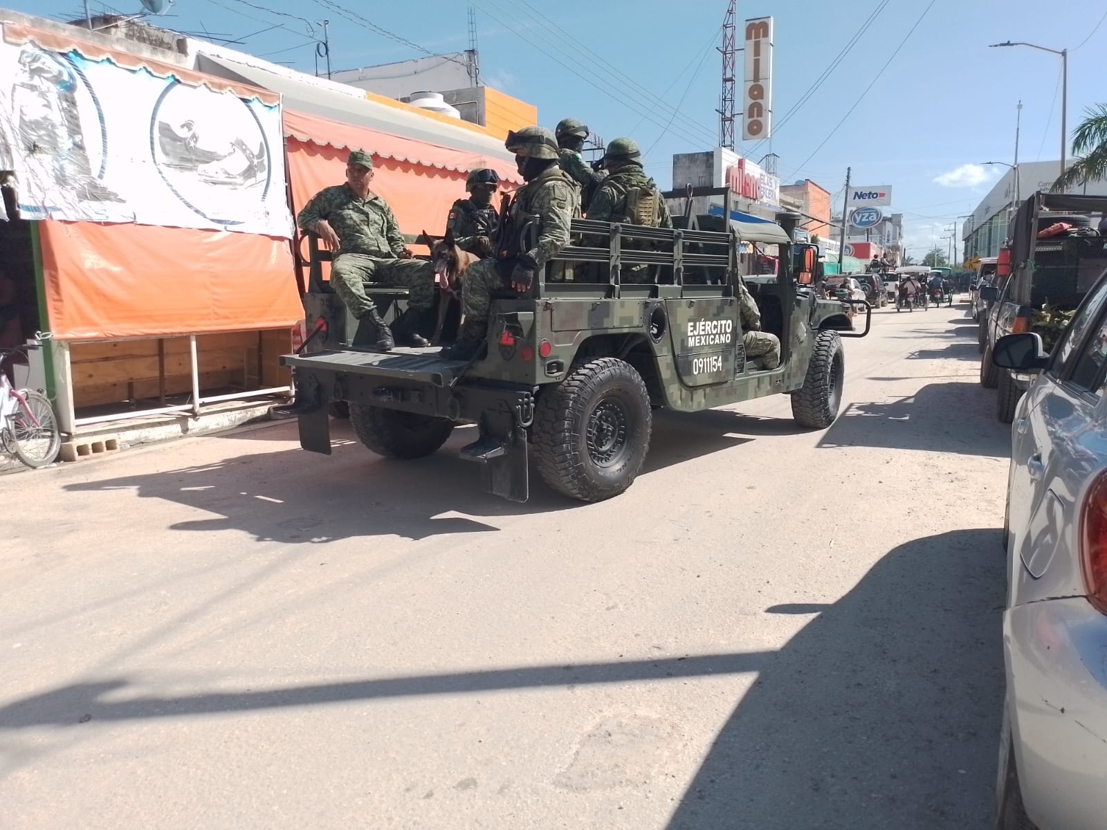 Realizan operativo antidrogas en oficina de Correos de México en Escárcega