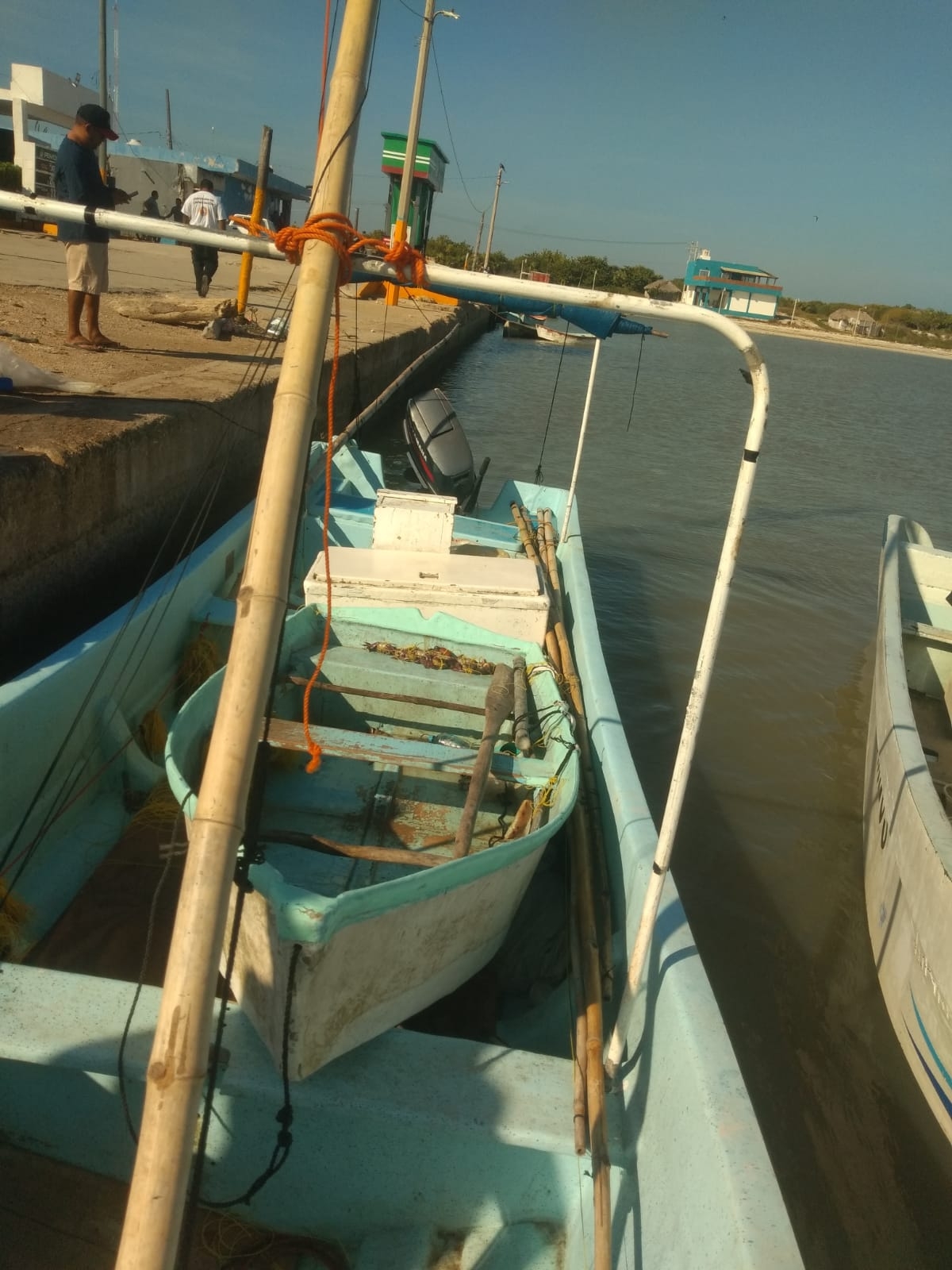 Hasta el momento no se sabe la cantidad del producto confiscado a los pescadores detenidos