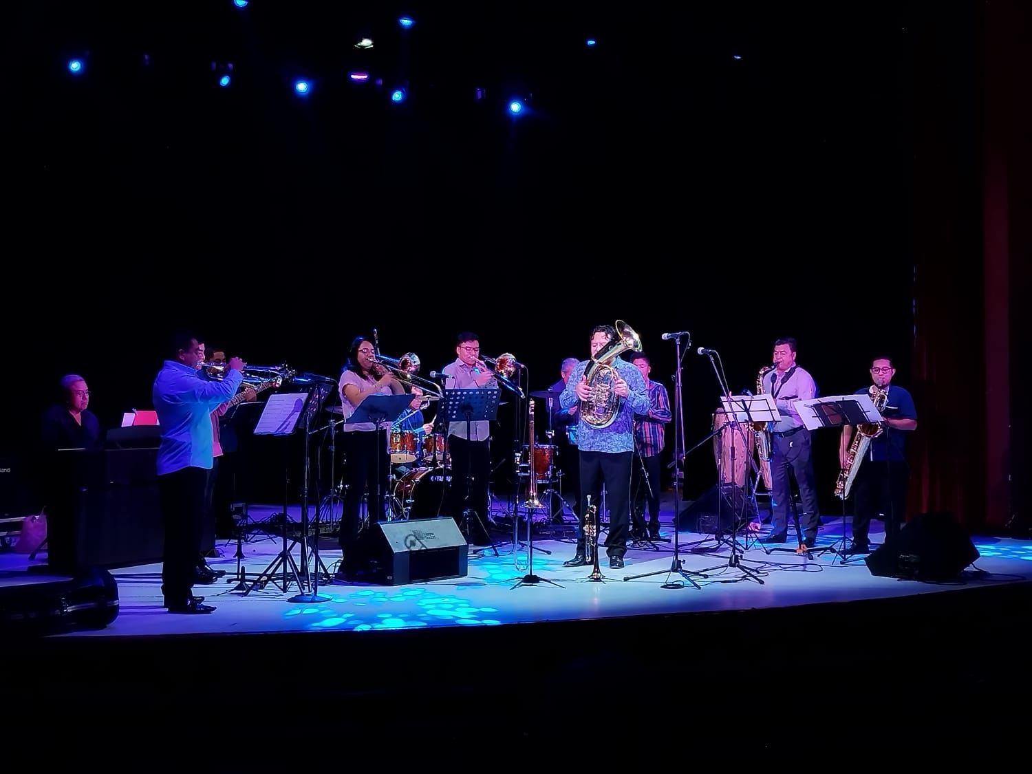 Presentan el concierto Latin Oax de Jazz en el teatro Juan de la Cabada en Campeche: EN VIVO