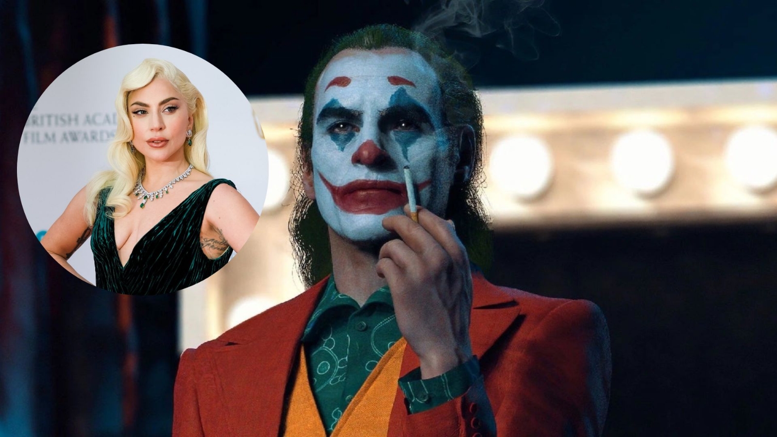 Lady Gaga luce como Harley Quinn, quien luce espectacular