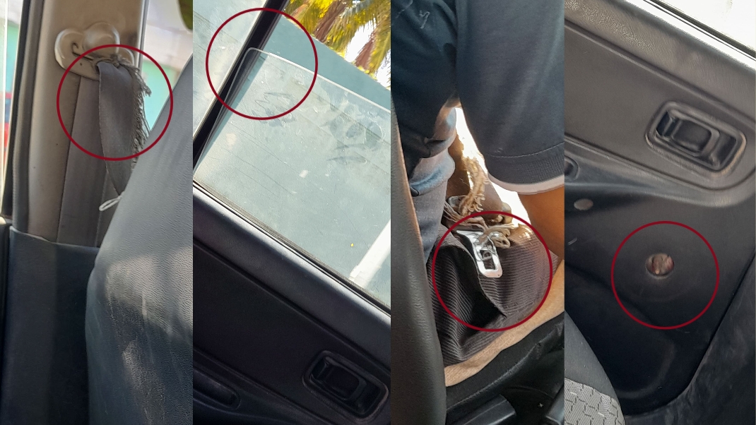 Usuario exhibe el mal estado de taxis en Campeche; tantita #"&%@, dice