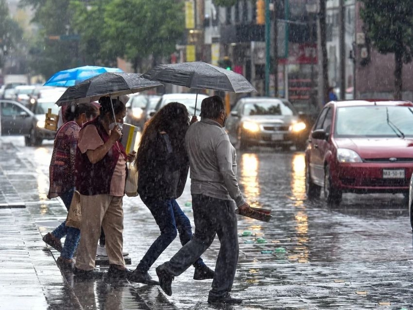 Estas condiciones del clima están provocadas por el Frente Frío Núm 22