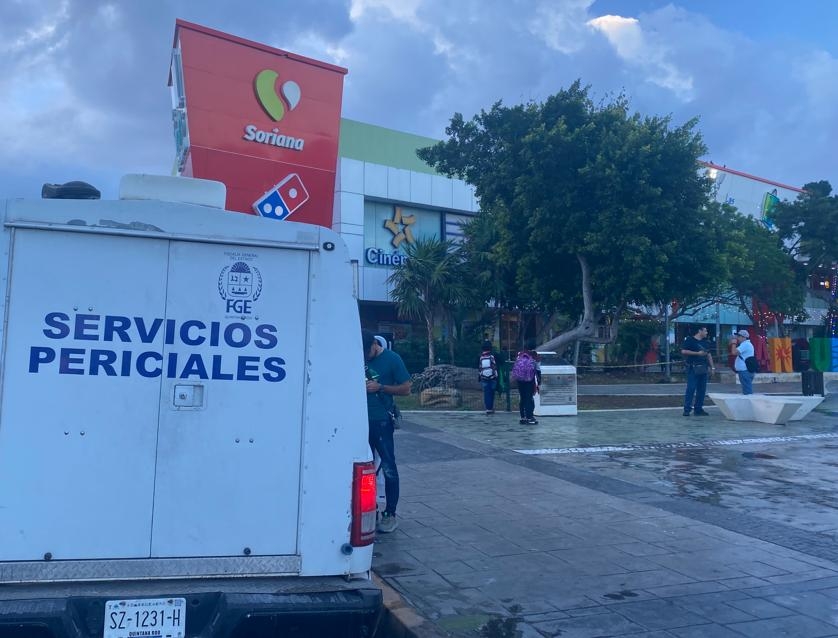 Hallan el cadáver de un indigente en el parque del crucero en Cancún