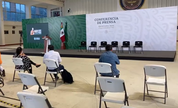 AMLO encabeza reunión de seguridad desde Chetumal: VIDEO