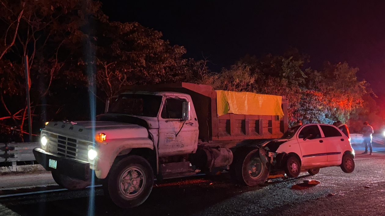 Choque en la carretera Campeche-Lerma deja un muerto: EN VIVO