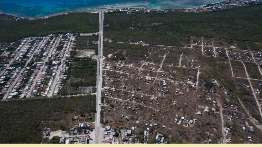 La Agencia de Proyectos Estratégicos de Quintana Roo reportó que un grupo de personas pretendía de nueva cuenta invadir el predio en la costera Xcalak-Mahahual