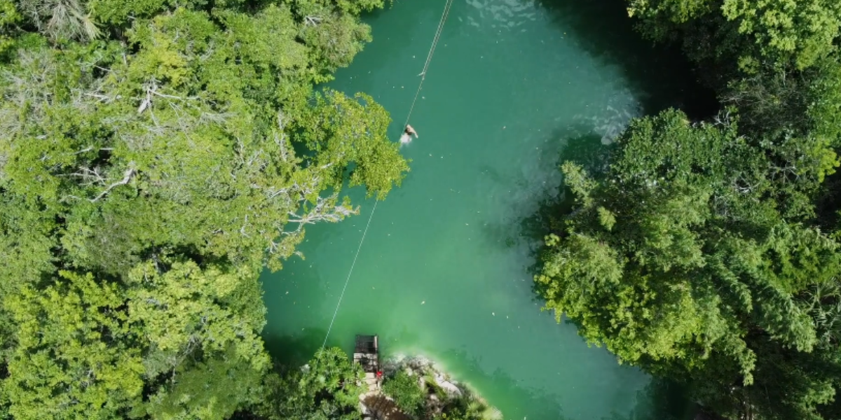 Cenotes al aire libre o en cavernas, de todo podrás encontrar en este lugar. Foto: Especial