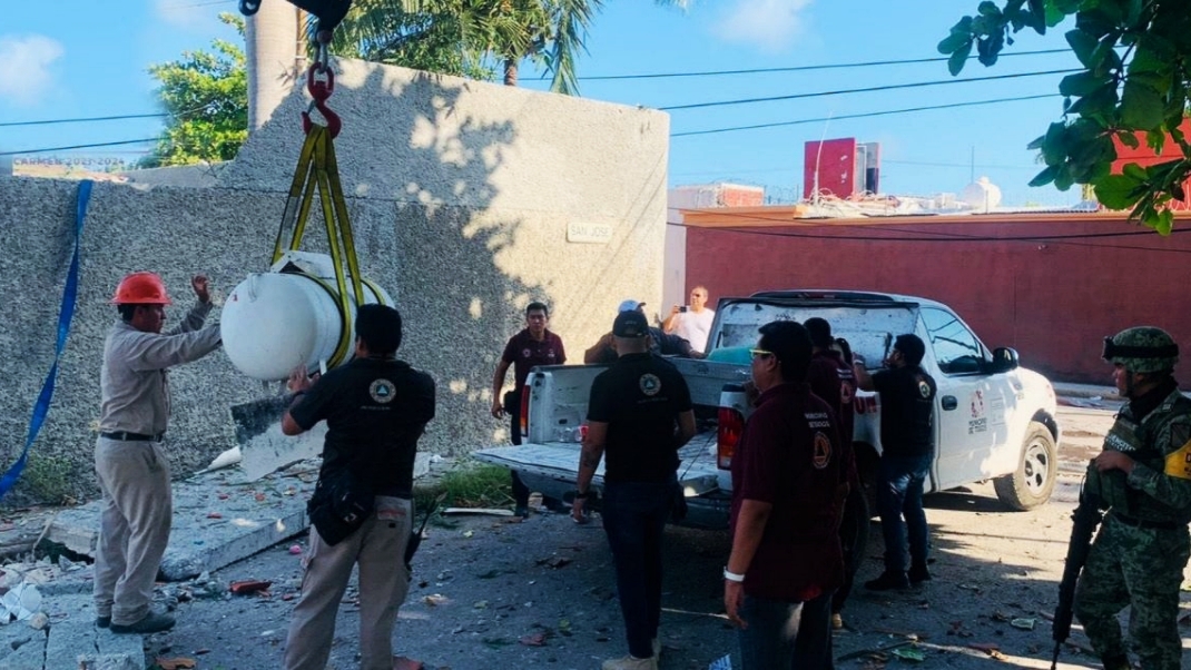 El 18 de diciembre, una fuga de gas produjo un estallido en una vivienda del fraccionamiento Isla del Carmen, lo cual generó temor entre los habitantes.