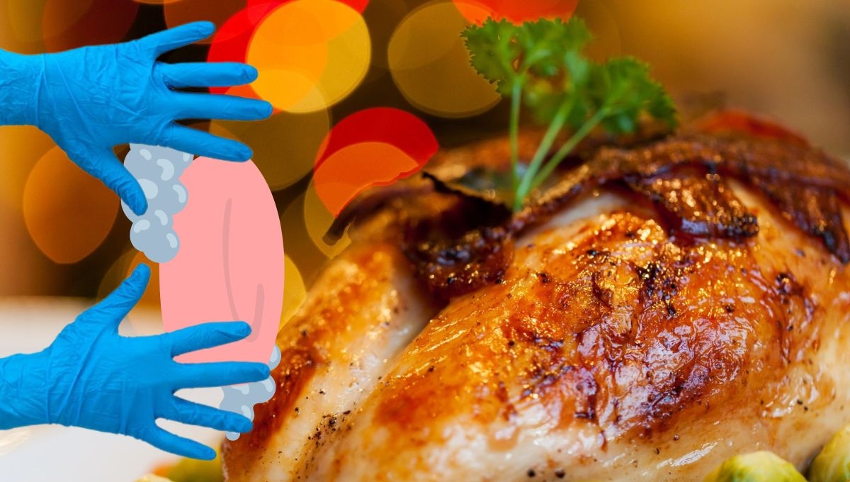 ¿Cómo lavar el pavo antes de cocinarlo?