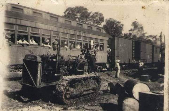 Así fue la llegada del Ferrocarril del Sureste a Escárcega hace más de 100 años