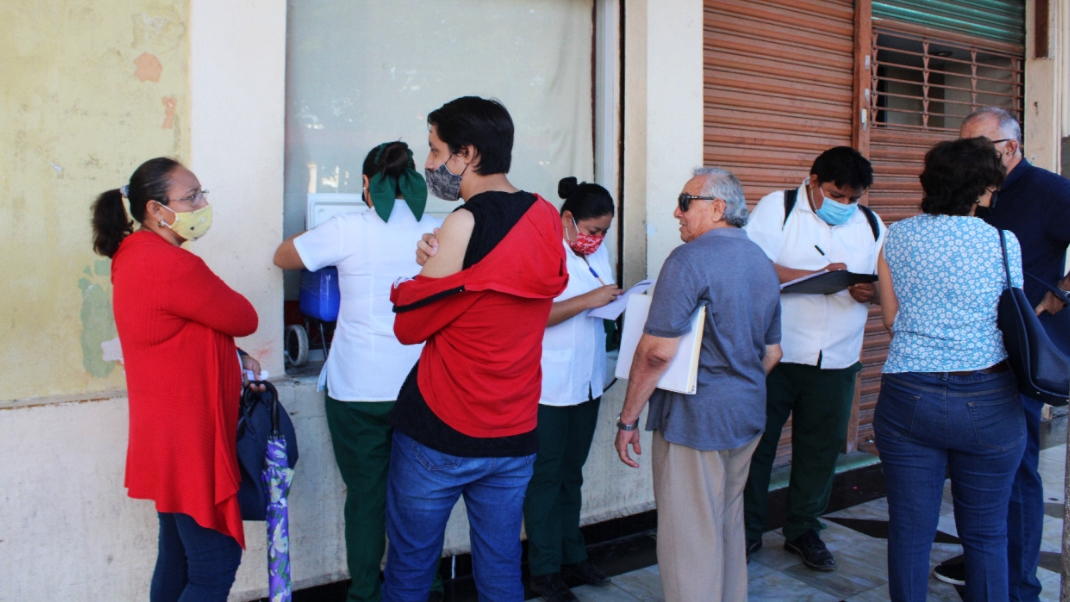 Secretaría de Salud aplica más de 190 mil vacunas contra la influenza en Campeche