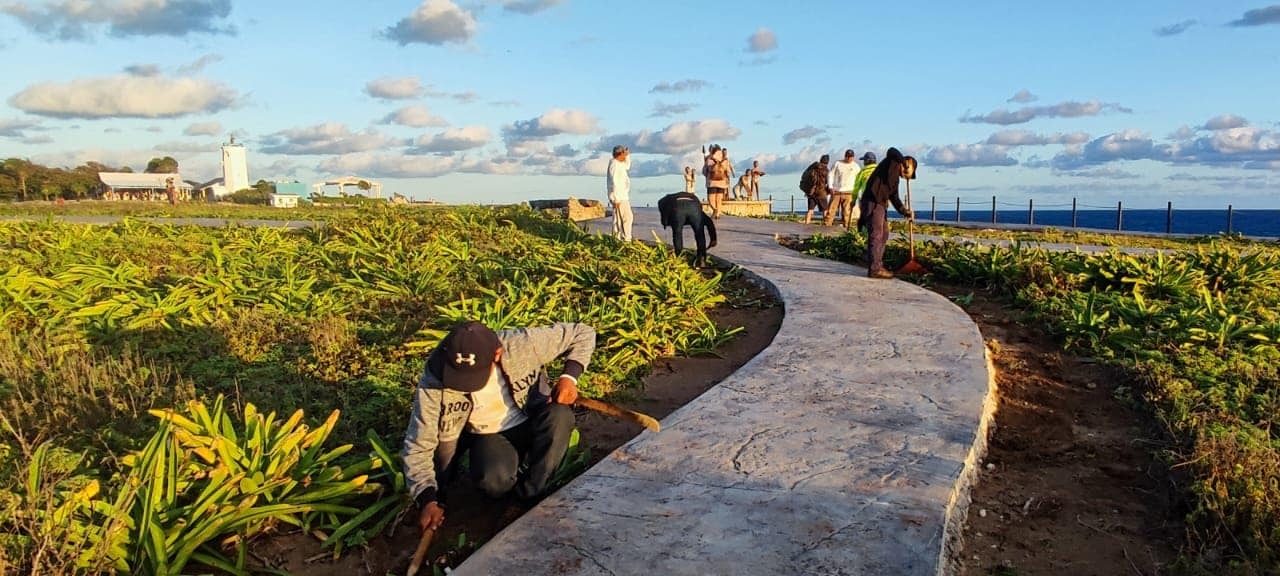 Isla Mujeres: Preparan Punta Sur para recibir los primeros rayos de sol del 2023